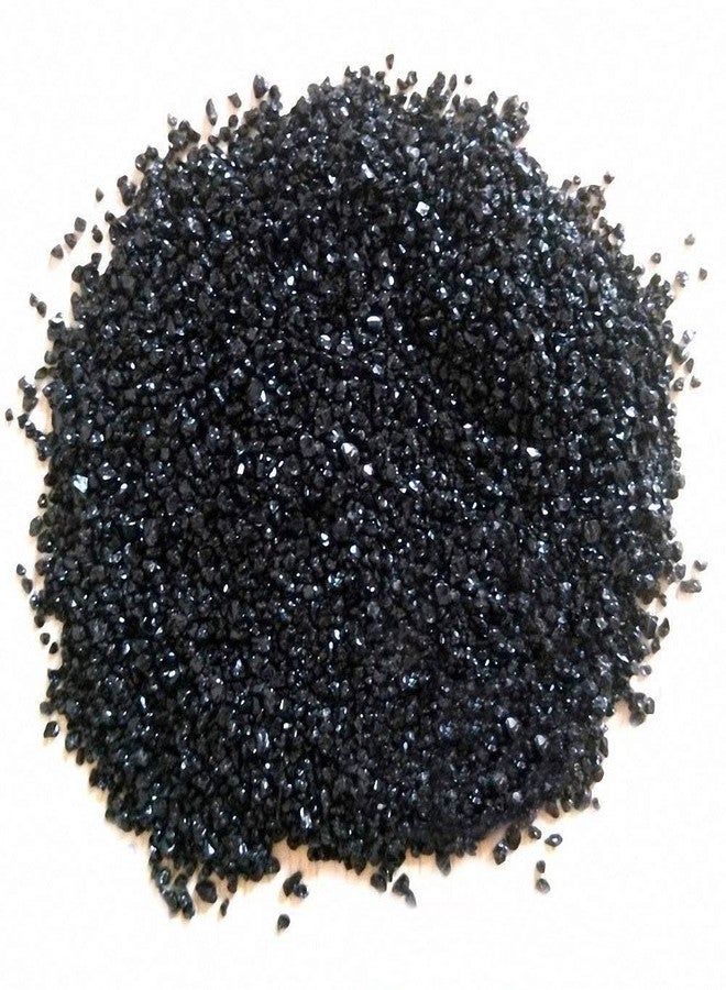 Kedia - Sugar Size Black Crystal/Quartz Silica Sand for Home and Garden Decor; Aquarium Substrate; Terrarium; Black Colour (2) - Image 2